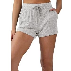 Lightweight Lounge Casual Summer Jersey Comfy Shorts Gray